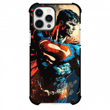 DC Comics Superman Phone Case For iPhone Samsung Galaxy Pixel OnePlus Vivo Xiaomi Asus Sony Motorola Nokia - Superman Portrait Watercolor Art