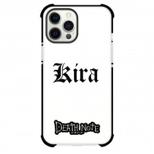 Death Note Phone Case For iPhone Samsung Galaxy Pixel OnePlus Vivo Xiaomi Asus Sony Motorola Nokia - Kira Logo On White Background