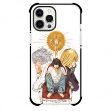 Death Note Phone Case For iPhone Samsung Galaxy Pixel OnePlus Vivo Xiaomi Asus Sony Motorola Nokia - Comic Series L Mello Near On White Background