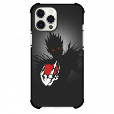 Death Note Ryuk Phone Case For iPhone Samsung Galaxy Pixel OnePlus Vivo Xiaomi Asus Sony Motorola Nokia - Ryuk With Apple Silhouette