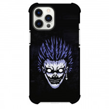 Death Note Ryuk Phone Case For iPhone Samsung Galaxy Pixel OnePlus Vivo Xiaomi Asus Sony Motorola Nokia - Ryuk Avatar Minimalist On Black Background