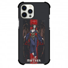 Diablo 4 Lilith Phone Case For iPhone Samsung Galaxy Pixel OnePlus Vivo Xiaomi Asus Sony Motorola Nokia - Lilith Blessed Mother Standing On Red Stripe