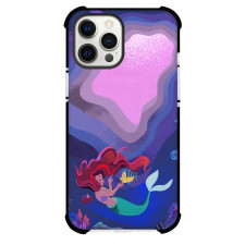 The Little Mermaid Ariel And Flounder Phone Case For iPhone Samsung Galaxy Pixel OnePlus Vivo Xiaomi Asus Sony Motorola Nokia - Ariel And Flounder In The Ocean