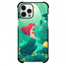 The Little Mermaid Ariel Phone Case For iPhone Samsung Galaxy Pixel OnePlus Vivo Xiaomi Asus Sony Motorola Nokia - Ariel Looking Forward In The Ocean Cartoon Art