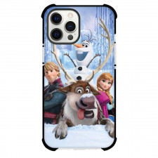 Frozen Phone Case For iPhone Samsung Galaxy Pixel OnePlus Vivo Xiaomi Asus Sony Motorola Nokia - Frozen Anna Kristoff Olaf Sven Smiling