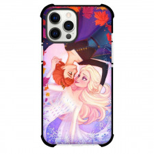 Frozen Phone Case For iPhone Samsung Galaxy Pixel OnePlus Vivo Xiaomi Asus Sony Motorola Nokia - Frozen Elsa Anna Staring At Each Other