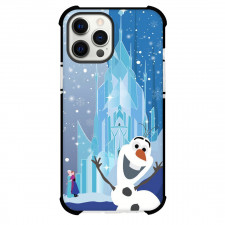 Frozen Phone Case For iPhone Samsung Galaxy Pixel OnePlus Vivo Xiaomi Asus Sony Motorola Nokia - Frozen Elsa Anna Olaf Ice Castle Minimalist Art