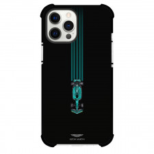 F1 Formula One Aston Martin Phone Case For iPhone Samsung Galaxy Pixel OnePlus Vivo Xiaomi Asus Sony Motorola Nokia - Aston Martin AMR22 On Back Background