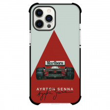 F1 Formula One Ayrton Senna Phone Case For iPhone Samsung Galaxy Pixel OnePlus Vivo Xiaomi Asus Sony Motorola Nokia - Ayrton Senna McLaren MP4/4 On Marlboro Design