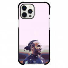 F1 Formula One Lewis Hamilton Phone Case For iPhone Samsung Galaxy Pixel OnePlus Vivo Xiaomi Asus Sony Motorola Nokia - Lewis Hamilton Pop Art White Background