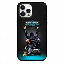 F1 Formula One Lewis Hamilton Phone Case For iPhone Samsung Galaxy Pixel OnePlus Vivo Xiaomi Asus Sony Motorola Nokia - Lewis Hamilton F1 World Champion Black Background