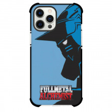 Fullmetal Alchemist Alphonse Elric Phone Case For iPhone Samsung Galaxy Pixel OnePlus Vivo Xiaomi Asus Sony Motorola Nokia - Alphonse Elric Side Portrait On Blue Background