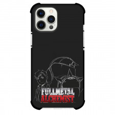 Fullmetal AlchemistPhone Case For iPhone Samsung Galaxy Pixel OnePlus Vivo Xiaomi Asus Sony Motorola Nokia - Edward Alphonse Elric Back To Back Pencil Illustration Art