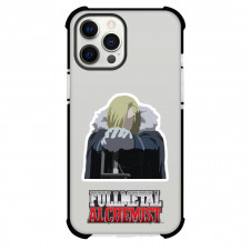 Fullmetal Alchemist Olivier Mira Armstrong Phone Case For iPhone Samsung Galaxy Pixel OnePlus Vivo Xiaomi Asus Sony Motorola Nokia - Olivier Mira Armstrong Minimalist Chibi Style Sticker