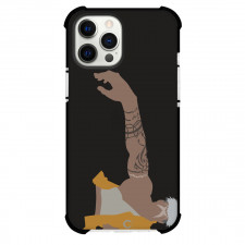 Fullmetal Alchemist Scar Phone Case For iPhone Samsung Galaxy Pixel OnePlus Vivo Xiaomi Asus Sony Motorola Nokia - Scar Minimalist On Black Background