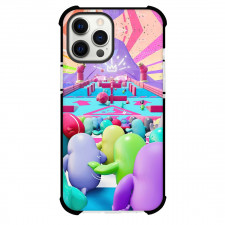 Fall Guys Phone Case For iPhone Samsung Galaxy Pixel OnePlus Vivo Xiaomi Asus Sony Motorola Nokia - Fall Guys Running Towards Poster