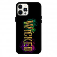Wicked Phone Case For iPhone Samsung Galaxy Pixel OnePlus Vivo Xiaomi Asus Sony Motorola Nokia - Series Wordmark In Black Background