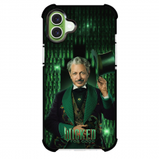 Wicked Phone Case For iPhone Samsung Galaxy Pixel OnePlus Vivo Xiaomi Asus Sony Motorola Nokia - Wicked For Good The Wizard Profile Poster with Green Background