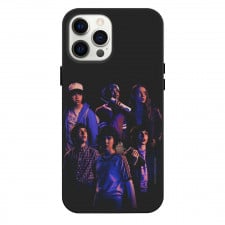 Stranger Things Phone Case For iPhone Samsung Galaxy Pixel OnePlus Vivo Xiaomi Asus Sony Motorola Nokia - Characters Looking Above Portrait Poster