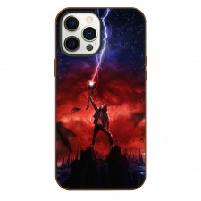 Stranger Things Eddie Phone Case For iPhone Samsung Galaxy Pixel OnePlus Vivo Xiaomi Asus Sony Motorola Nokia - Eddie Holding Guitar Thunder Poster