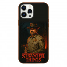 Stranger Things Hopper Phone Case For iPhone Samsung Galaxy Pixel OnePlus Vivo Xiaomi Asus Sony Motorola Nokia - Hopper Retro Potrait Series Poster