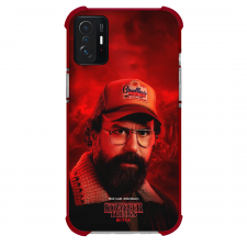 Stranger Things Phone Case For iPhone Samsung Galaxy Pixel OnePlus Vivo Xiaomi Asus Sony Motorola Nokia - Stranger Things 5 Murray Bauman Profile Red Background