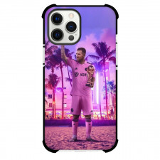 Lionel Messi Phone Case For iPhone Samsung Galaxy Pixel OnePlus Vivo Xiaomi Asus Sony Motorola Nokia - Lionel Messi Inter Miami Holding Trophy