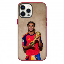 Spain 2026 Fifa World Cup Champion Ferran Torres Phone Case For iPhone Samsung Galaxy Pixel OnePlus Vivo Xiaomi Asus Sony Motorola Nokia - Ferran Torres Holding FIFA World Cup Trophy Poster
