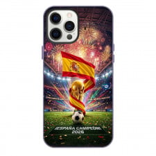 Spain 2026 Fifa World Cup Champion Phone Case For iPhone Samsung Galaxy Pixel OnePlus Vivo Xiaomi Asus Sony Motorola Nokia - Spain 2026 Fifa World Cup Champion Victory Trophy And Flag Poster