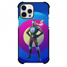 Fortnite Hit Man Phone Case For iPhone Samsung Galaxy Pixel OnePlus Vivo Xiaomi Asus Sony Motorola Nokia - Hit Man Standing In Blue Pink Circle