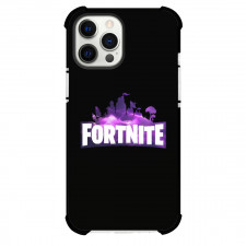 Fortnite Jonesy Phone Case For iPhone Samsung Galaxy Pixel OnePlus Vivo Xiaomi Asus Sony Motorola Nokia - Fortnite Logo Black Background