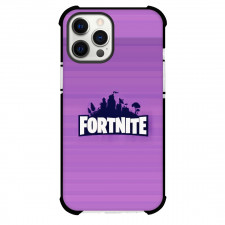 Fortnite Phone Case For iPhone Samsung Galaxy Pixel OnePlus Vivo Xiaomi Asus Sony Motorola Nokia - Fortnite Logo On Purple Background