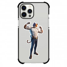 Fortnite Meowcles Phone Case For iPhone Samsung Galaxy Pixel OnePlus Vivo Xiaomi Asus Sony Motorola Nokia - Meowcles Sticker Art