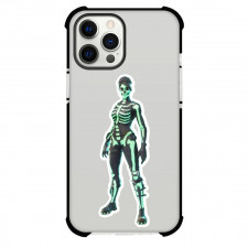 Fortnite Female Skull Trooper Phone Case For iPhone Samsung Galaxy Pixel OnePlus Vivo Xiaomi Asus Sony Motorola Nokia - Female Skull Trooper Sticker Art