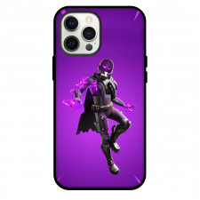 Fortnite Phone Case For iPhone Samsung Galaxy Pixel OnePlus Vivo Xiaomi Asus Sony Motorola Nokia - Tempest And Lightning Cloak On Purple Background