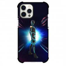 Fortnite Tron Phone Case For iPhone Samsung Galaxy Pixel OnePlus Vivo Xiaomi Asus Sony Motorola Nokia - Tron Stand Infront Of Illumination