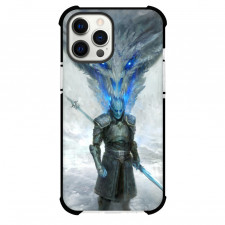 Game Of Thrones Night King Phone Case For iPhone Samsung Galaxy Pixel OnePlus Vivo Xiaomi Asus Sony Motorola Nokia - Night King With Ice Blade And Ice Viserion