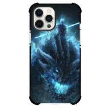 Game Of Thrones Night King Phone Case For iPhone Samsung Galaxy Pixel OnePlus Vivo Xiaomi Asus Sony Motorola Nokia - Night King With Ice Blade Riding Ice Viserion