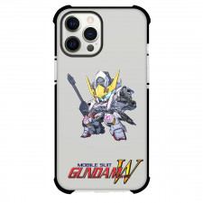 Gundam Wing Gundam Barbatos Phone Case For iPhone Samsung Galaxy Pixel OnePlus Vivo Xiaomi Asus Sony Motorola Nokia - Gundam Barbatos Attack Mode Cartoon Art Sticker