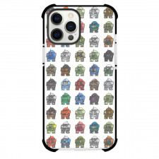 Gundam Wing Zaku Phone Case For iPhone Samsung Galaxy Pixel OnePlus Vivo Xiaomi Asus Sony Motorola Nokia - Zaku Type Cartoon Art Pattern Art