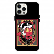 Helluva Boss Moxxie Phone Case For iPhone Samsung Galaxy Pixel OnePlus Vivo Xiaomi Asus Sony Motorola Nokia - Moxie Smiling Frame Portrait Poster