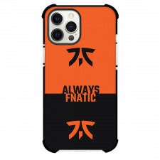 League of Legends Fnatic Phone Case For iPhone Samsung Galaxy Pixel OnePlus Vivo Xiaomi Asus Sony Motorola Nokia - Fnatic Logo On Orange Black Background