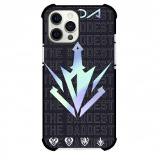 League of Legends KDA Phone Case For iPhone Samsung Galaxy Pixel OnePlus Vivo Xiaomi Asus Sony Motorola Nokia - KDA Logo The Buddest Patter Art Black Background