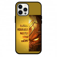 League of Legends Lee Sin Case For iPhone Samsung Galaxy Pixel OnePlus Vivo Xiaomi Asus Sony Motorola Nokia - Lee Sin Master Yourself Master Your Enemy Yellow Background