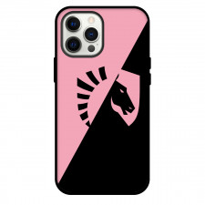 League of Legends Team Liquid Phone Case For iPhone Samsung Galaxy Pixel OnePlus Vivo Xiaomi Asus Sony Motorola Nokia - Team Liquid Logo Pink Black Background
