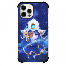 League of Legends Lulu Phone Case For iPhone Samsung Galaxy Pixel OnePlus Vivo Xiaomi Asus Sony Motorola Nokia - Lulu Chibi Art On Purple Background