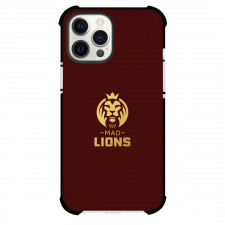 League of Legends MAD Lions Phone Case For iPhone Samsung Galaxy Pixel OnePlus Vivo Xiaomi Asus Sony Motorola Nokia - MAD Lions Logo On Brown Background