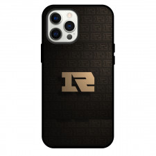 League of Legends Royal Never Give Up Phone Case For iPhone Samsung Galaxy Pixel OnePlus Vivo Xiaomi Asus Sony Motorola Nokia - Royal Never Give Up Logo Pattern Art Black Background
