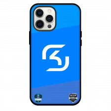 League of Legends SK Gaming Phone Case For iPhone Samsung Galaxy Pixel OnePlus Vivo Xiaomi Asus Sony Motorola Nokia - SK Gaming Logo On Blue Background