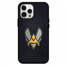 League of Legends Team Vitality Phone Case For iPhone Samsung Galaxy Pixel OnePlus Vivo Xiaomi Asus Sony Motorola Nokia - Team Vitality Logo On Black Background